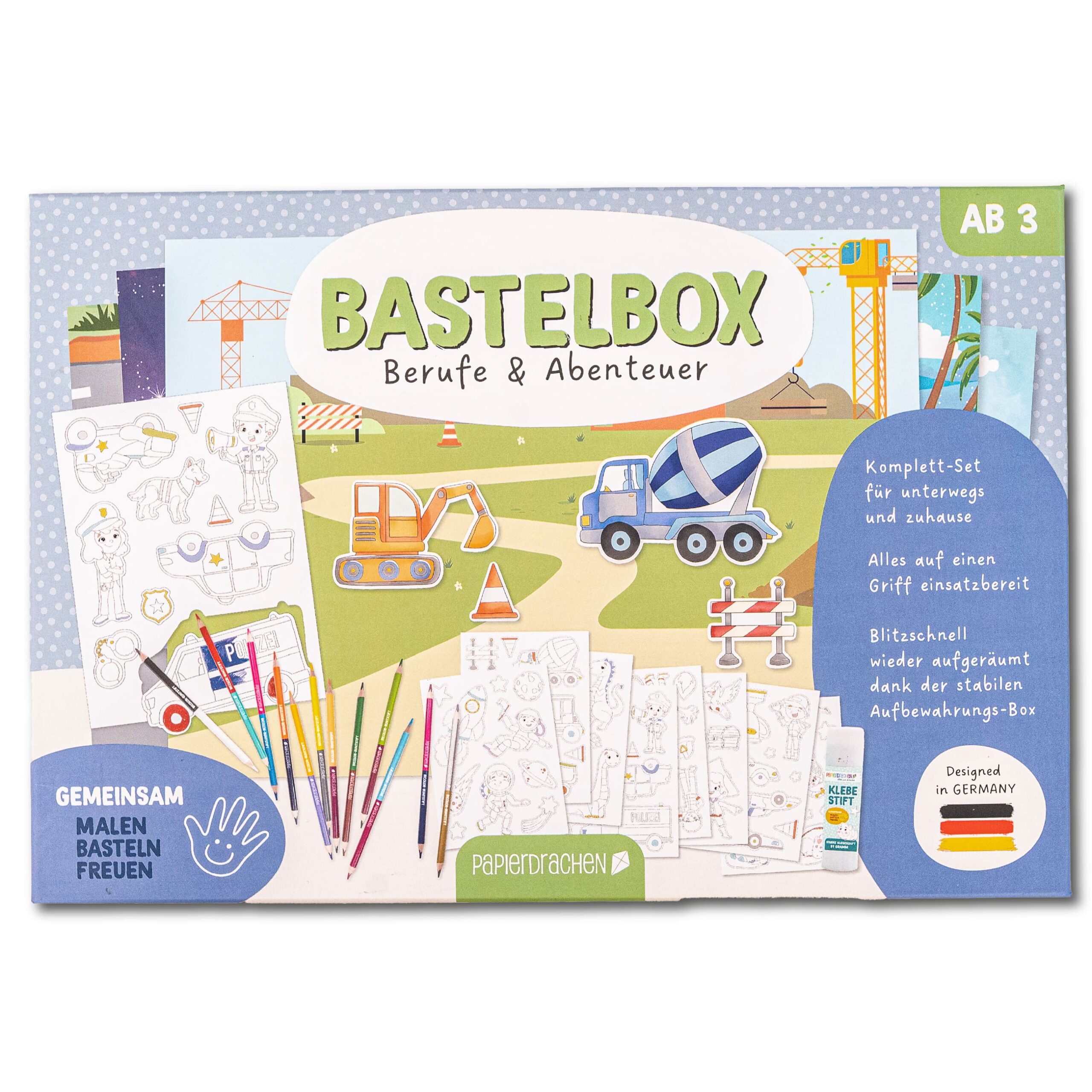 Bastelbox - Abenteuer & Berufe - Set 2