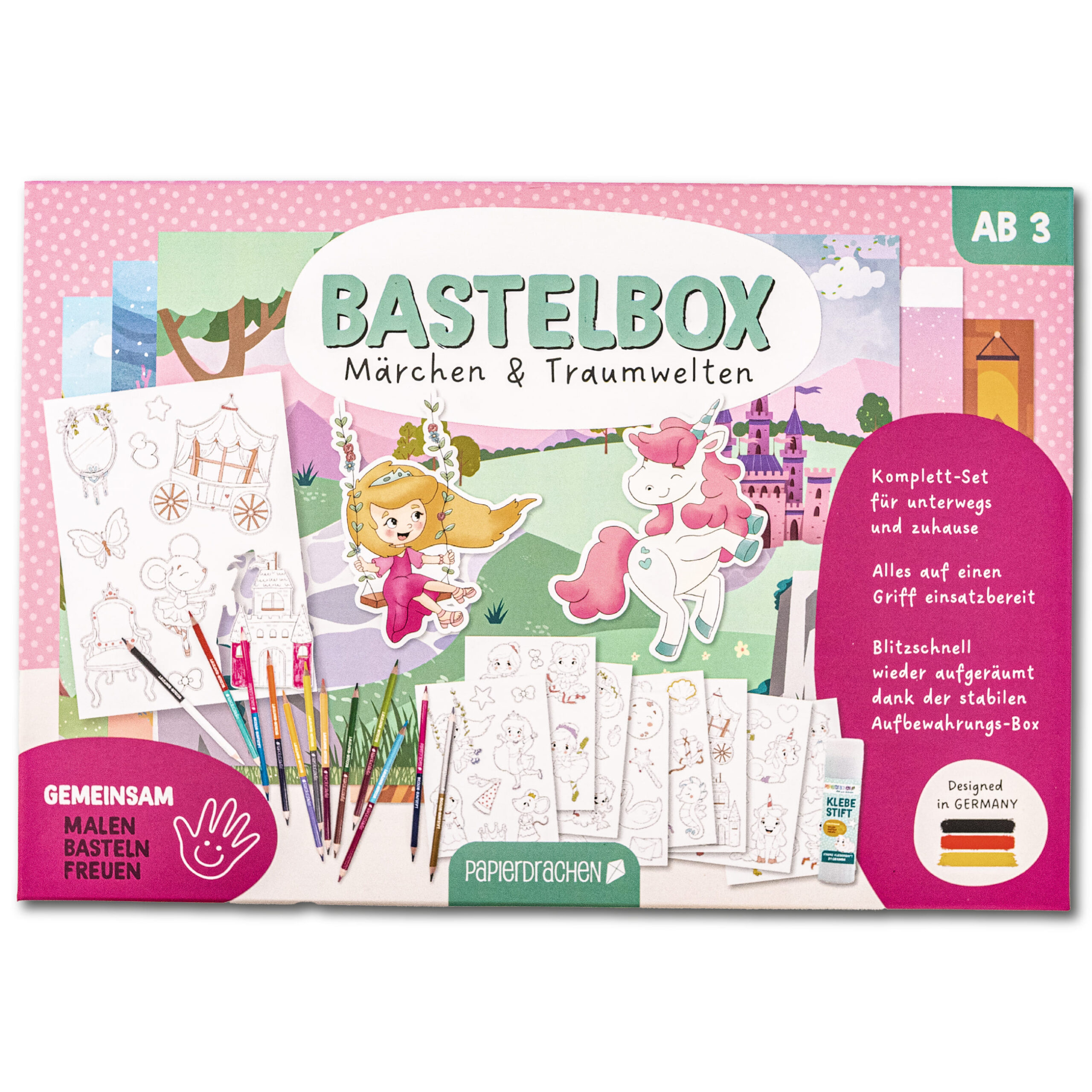 Bastelbox - Märchen & Fantasiewelten - Set 3