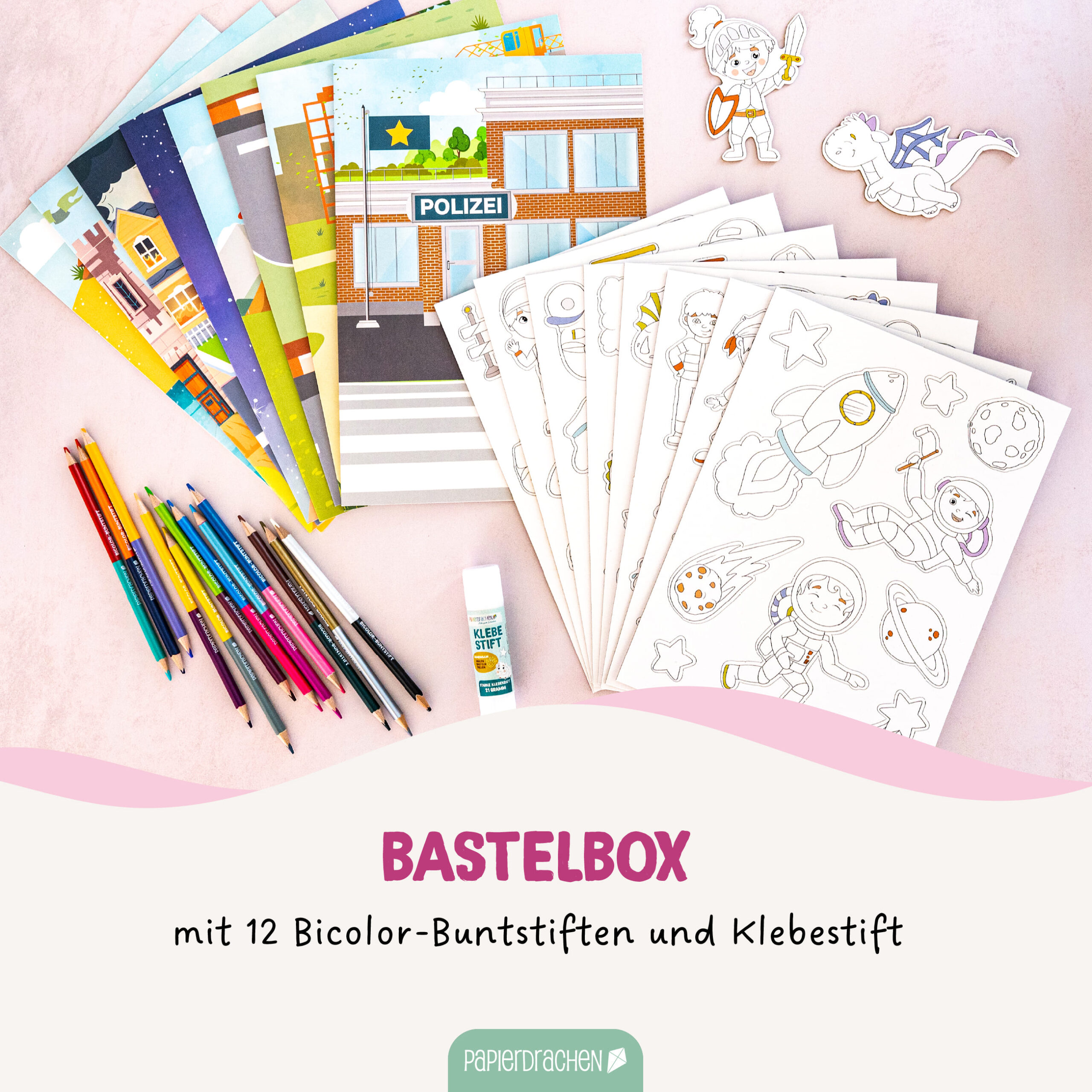 Bastelbox - Märchen & Fantasiewelten - Set 3 – Bild 2
