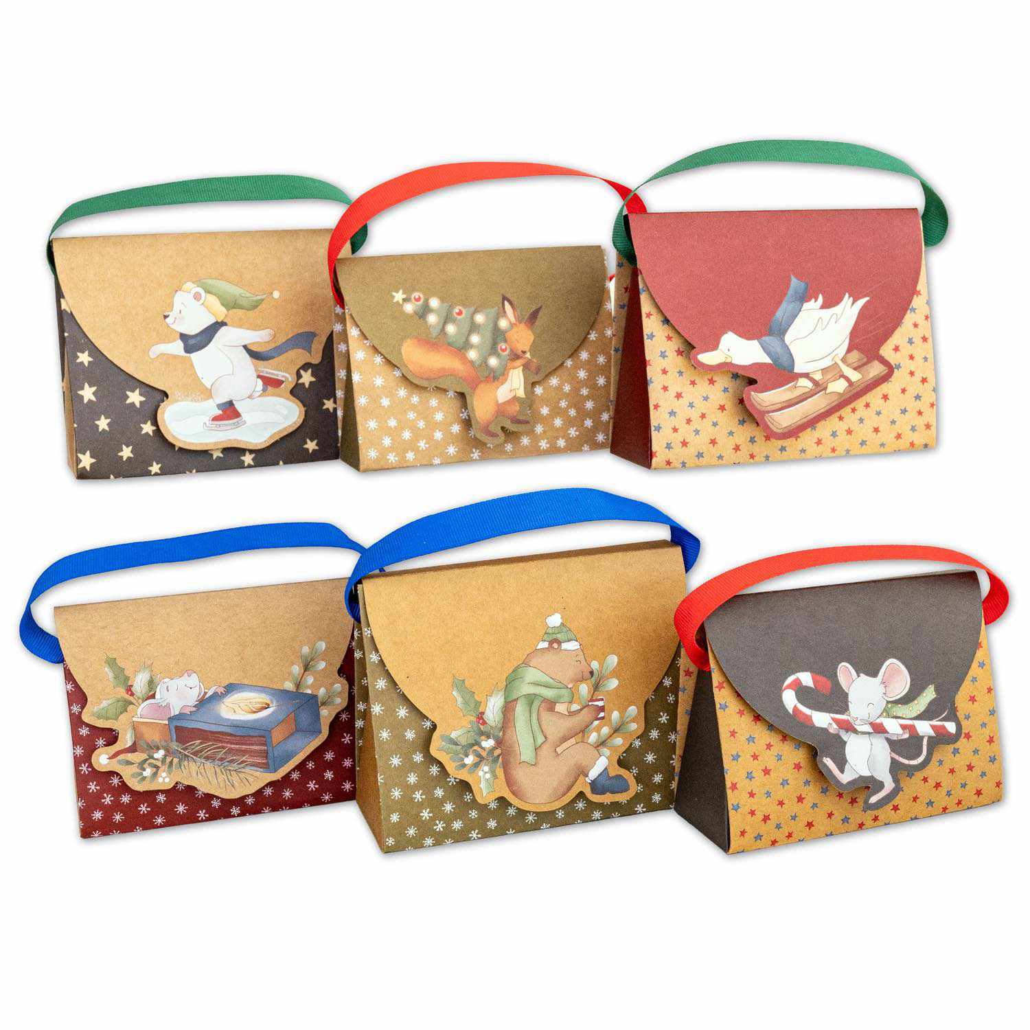 Adventskalender Handtaschen Wintertiere
