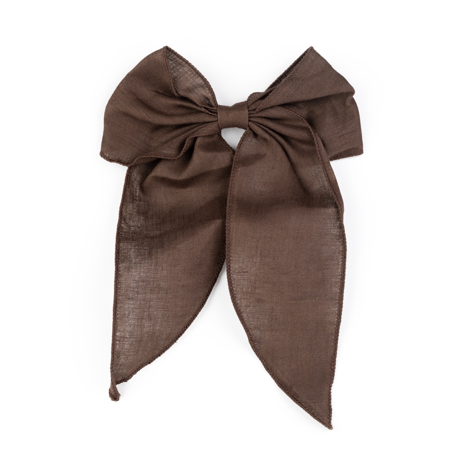 Busy Lizzie - Linen Love Story - Schleife - Mia (Braun)