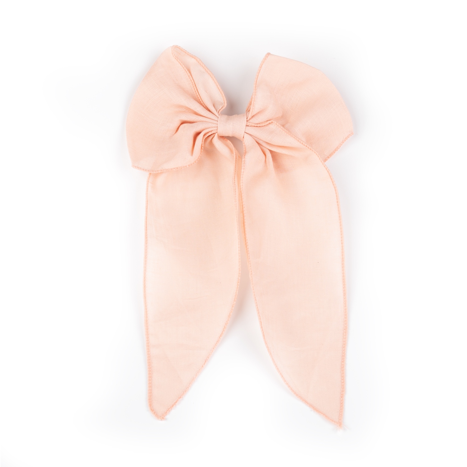 Busy Lizzie - Linen Love Story - Schleife - Pfirsich