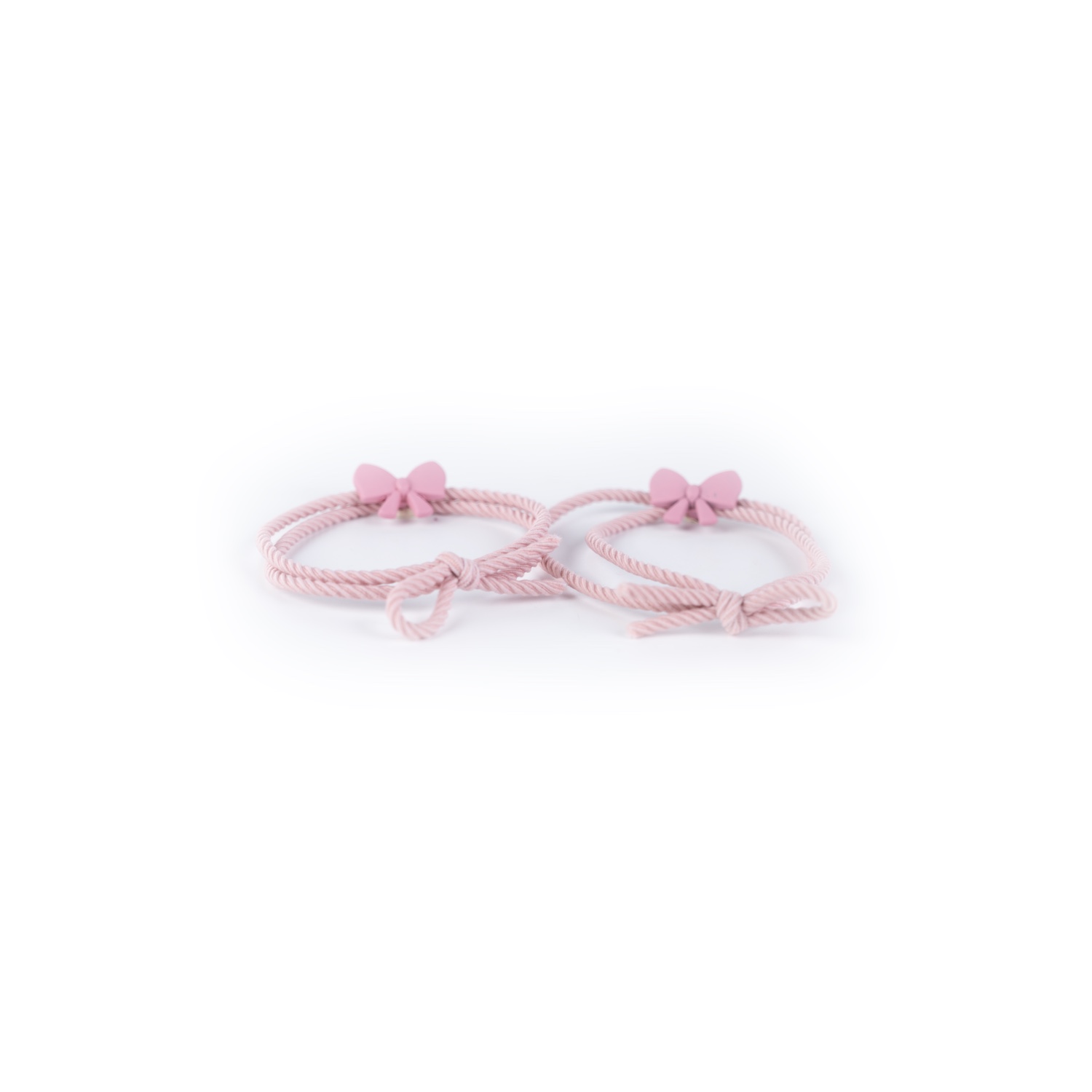 Busy Lizzie - Haargummi - Gedrehte Schleife - Pink