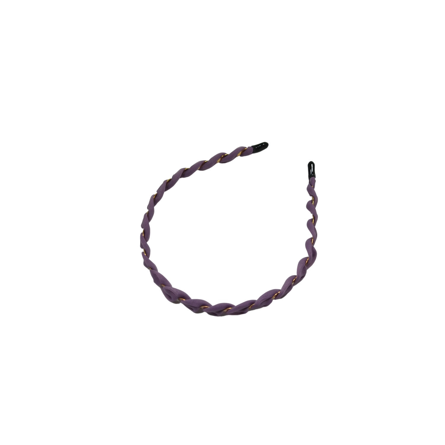 Busy Lizzie - Haarreif - Gedreht - Lila