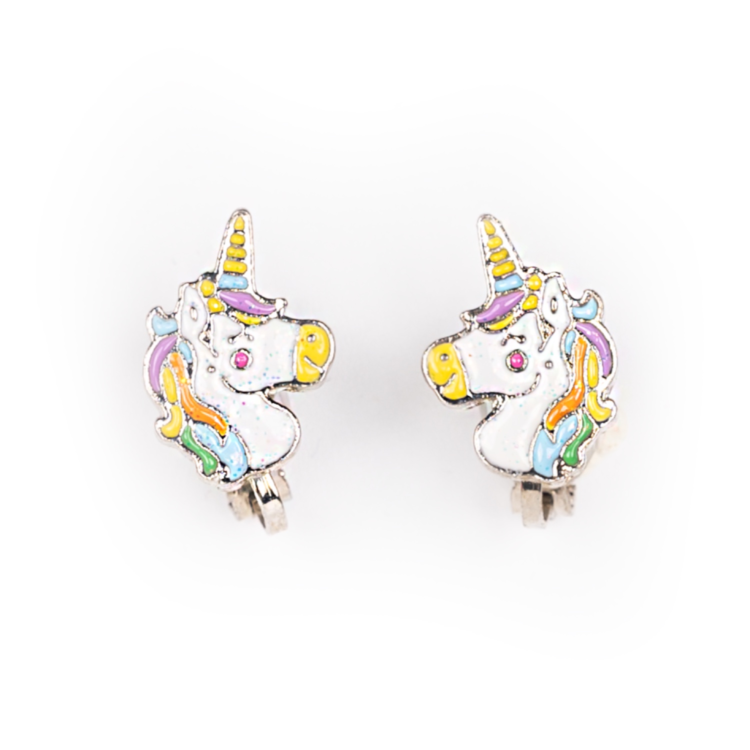 Busy Lizzie - Ohrclips - Einhorn