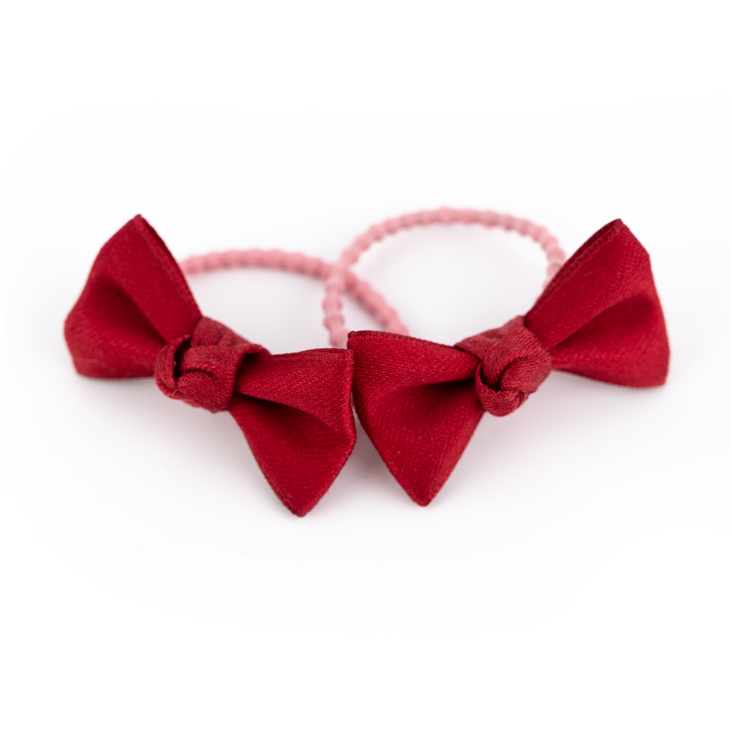 Busy Lizzie - Haargummis - Mini - Schleifen - Rot