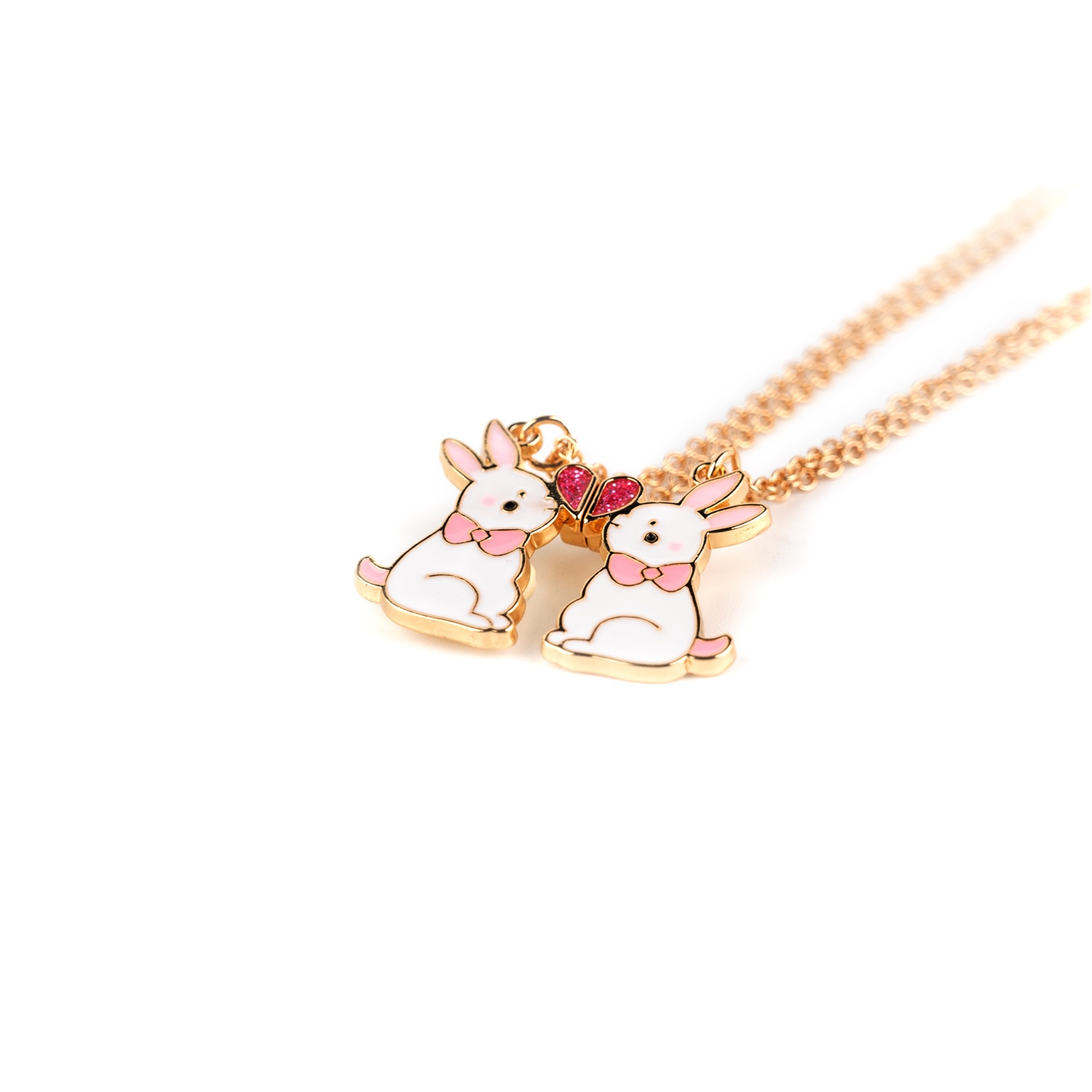 Busy Lizzie - Halskette - Beste Freunde - Hasen