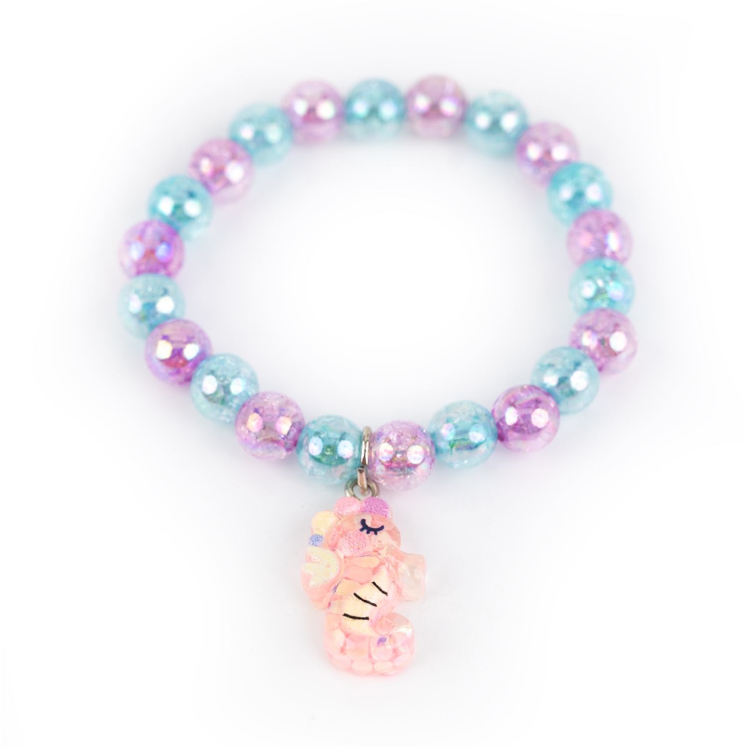 Busy Lizzie - Armband - Perlen - Seepferdchen