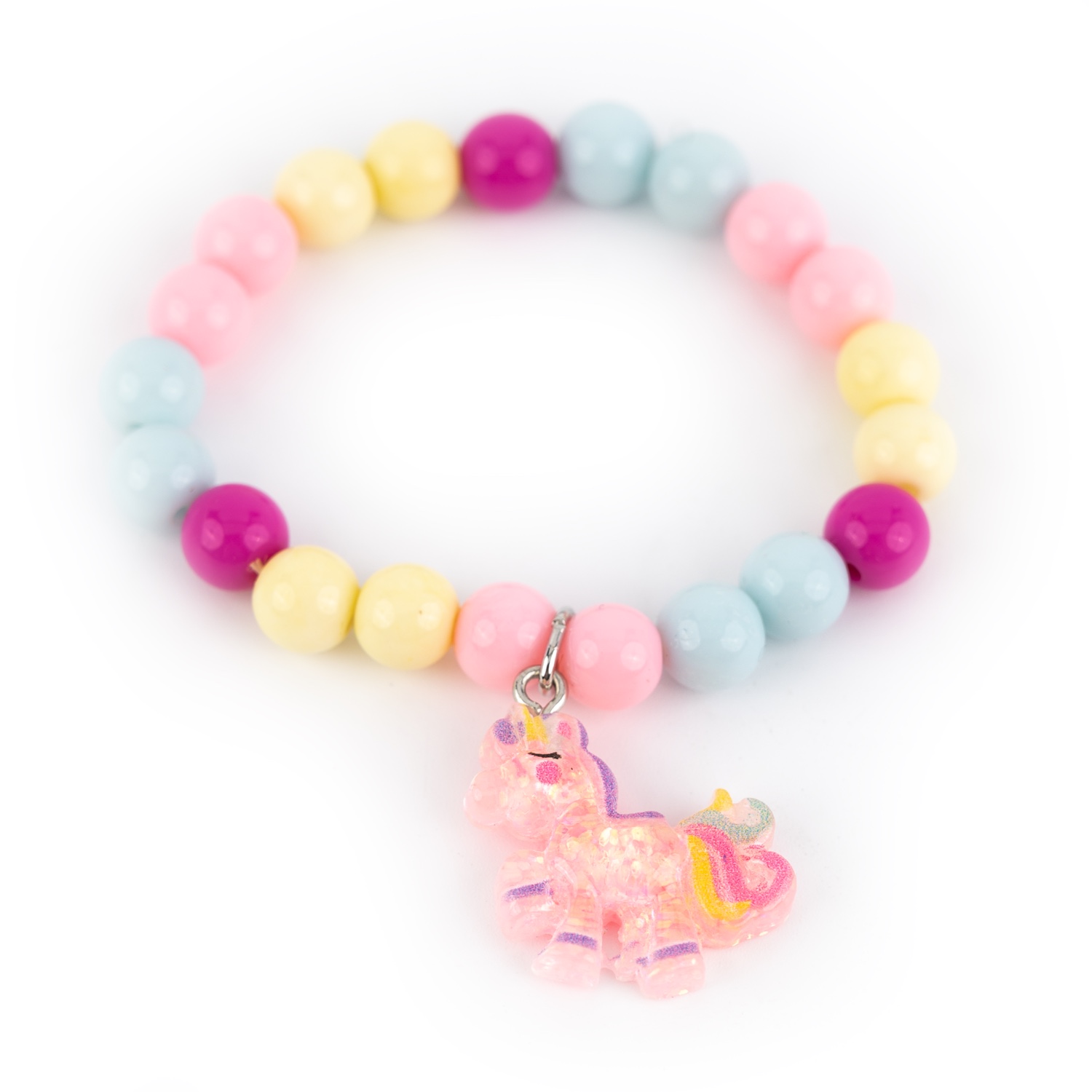 Busy Lizzie - Armband - Perlen - Einhorn