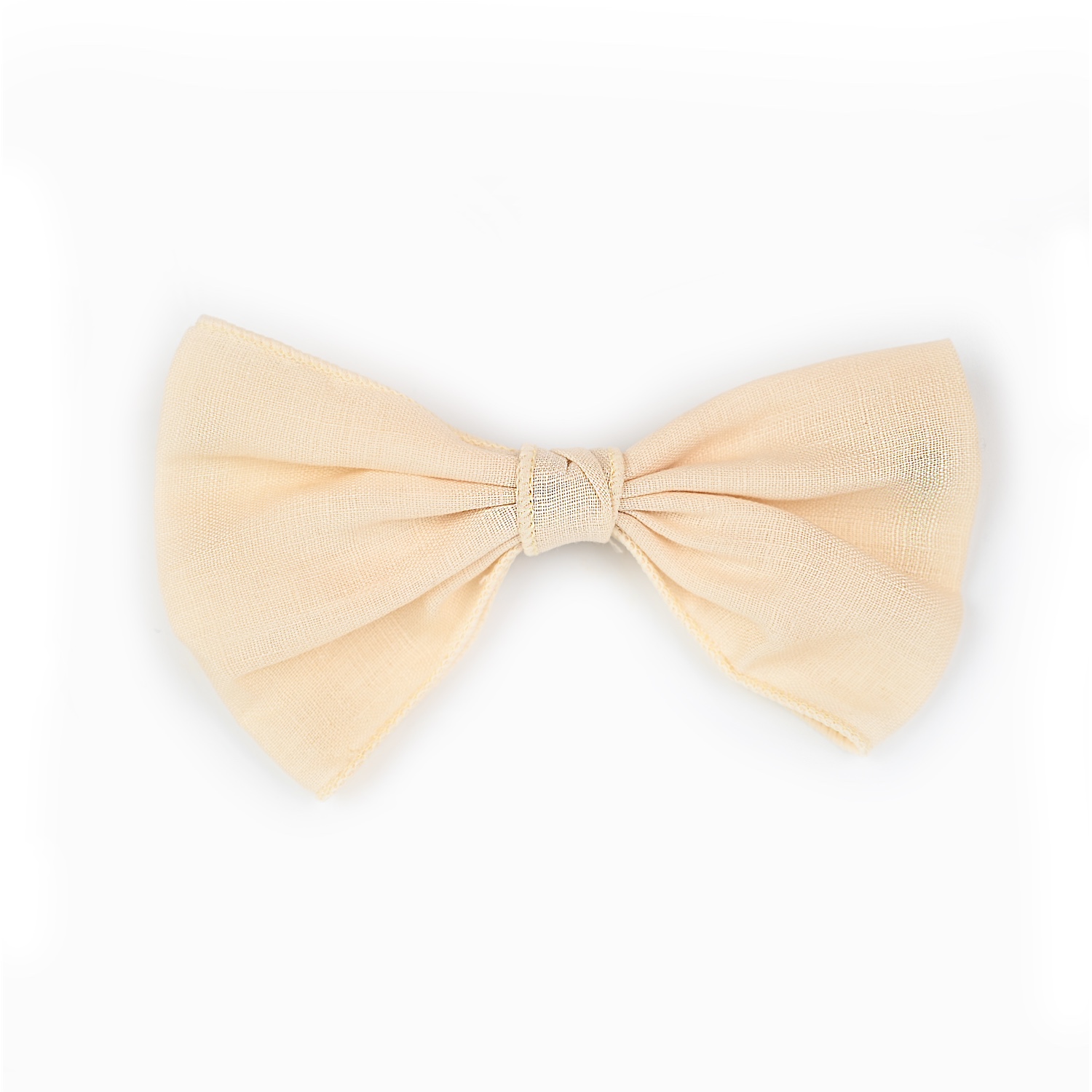 Busy Lizzie - Linen Love Story - Schleife Mittel - Beige