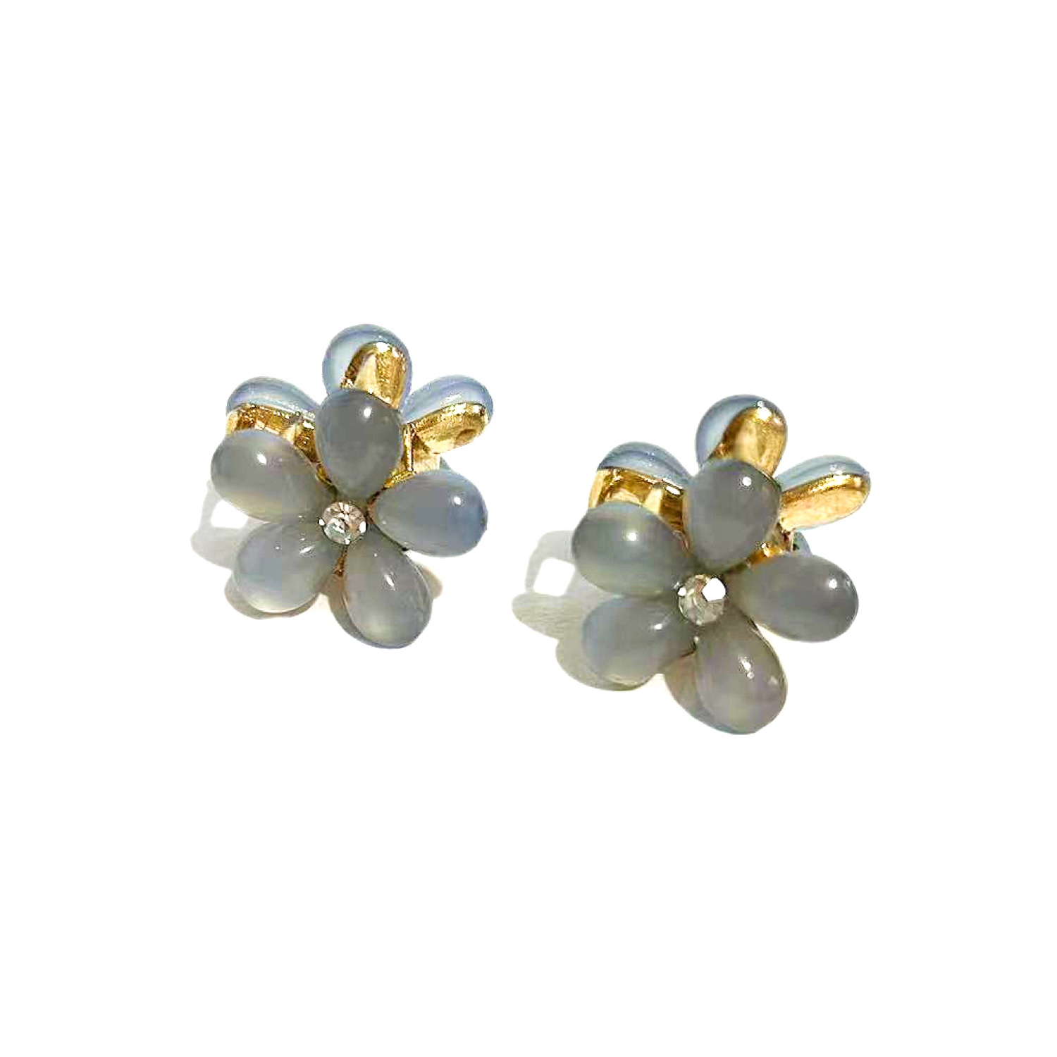 Busy Lizzie - Haarspangen mini - Blumen - Lavendel