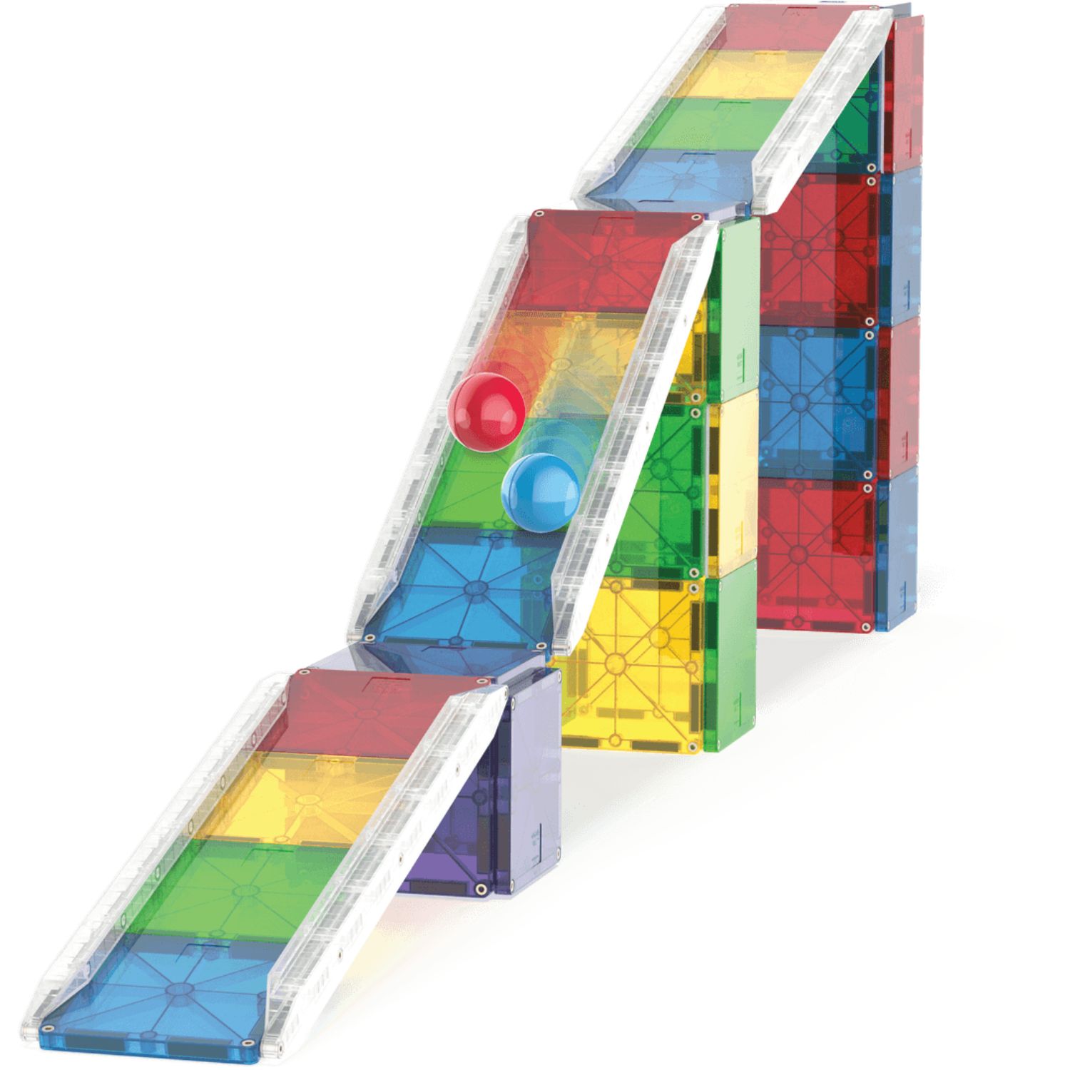 Magna-Tiles® Rail Racers Deluxe - 90 Teile – Bild 4