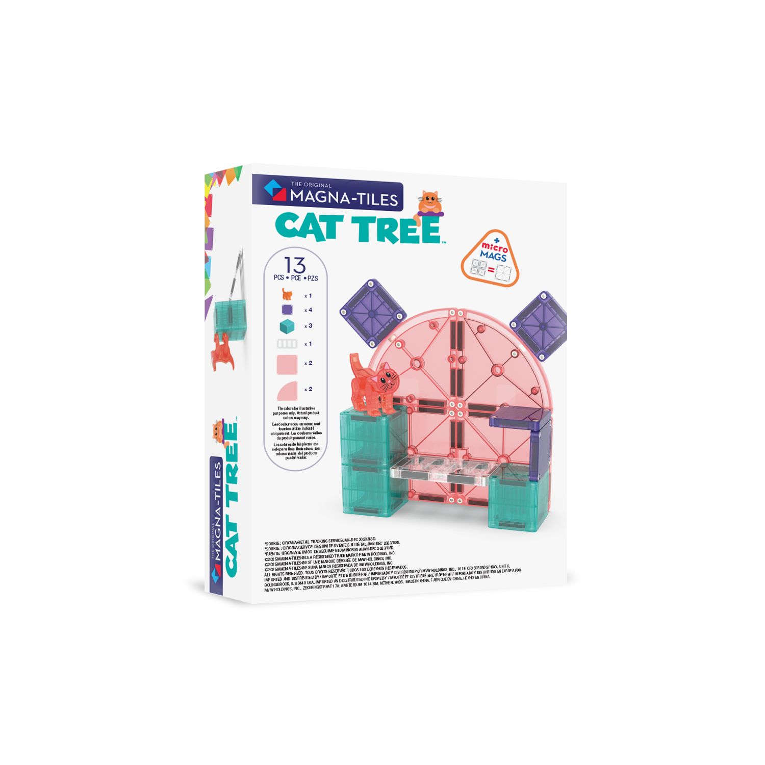 Magna-Tiles® Cat Tree​ - 13 Teile – Bild 2