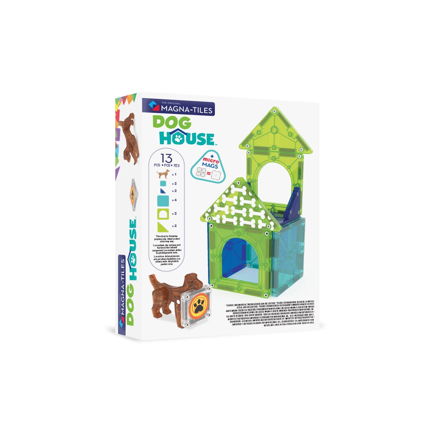 Magna-Tiles® Dog House - 13 Teile – Bild 2