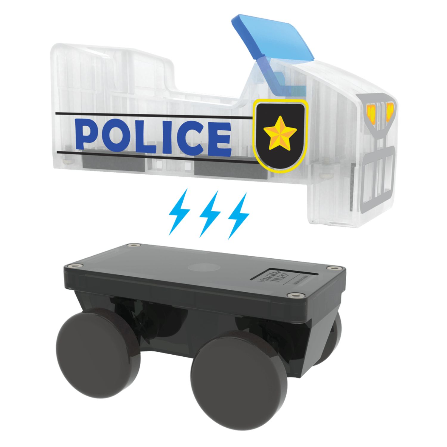 Magna-Tiles® Police Patrol - 20 Teile – Bild 5