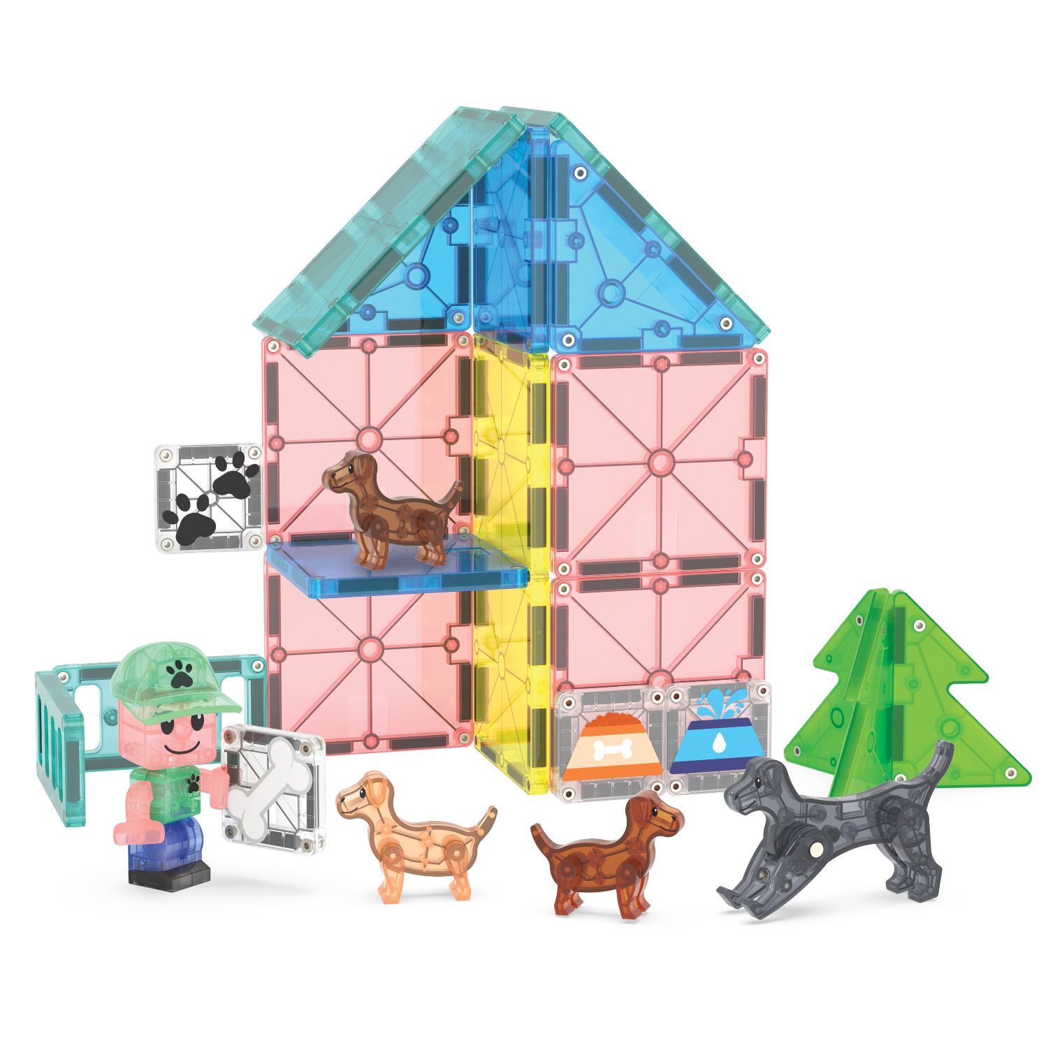 Magna-Tiles® Puppy Park - 27 Teile – Bild 5