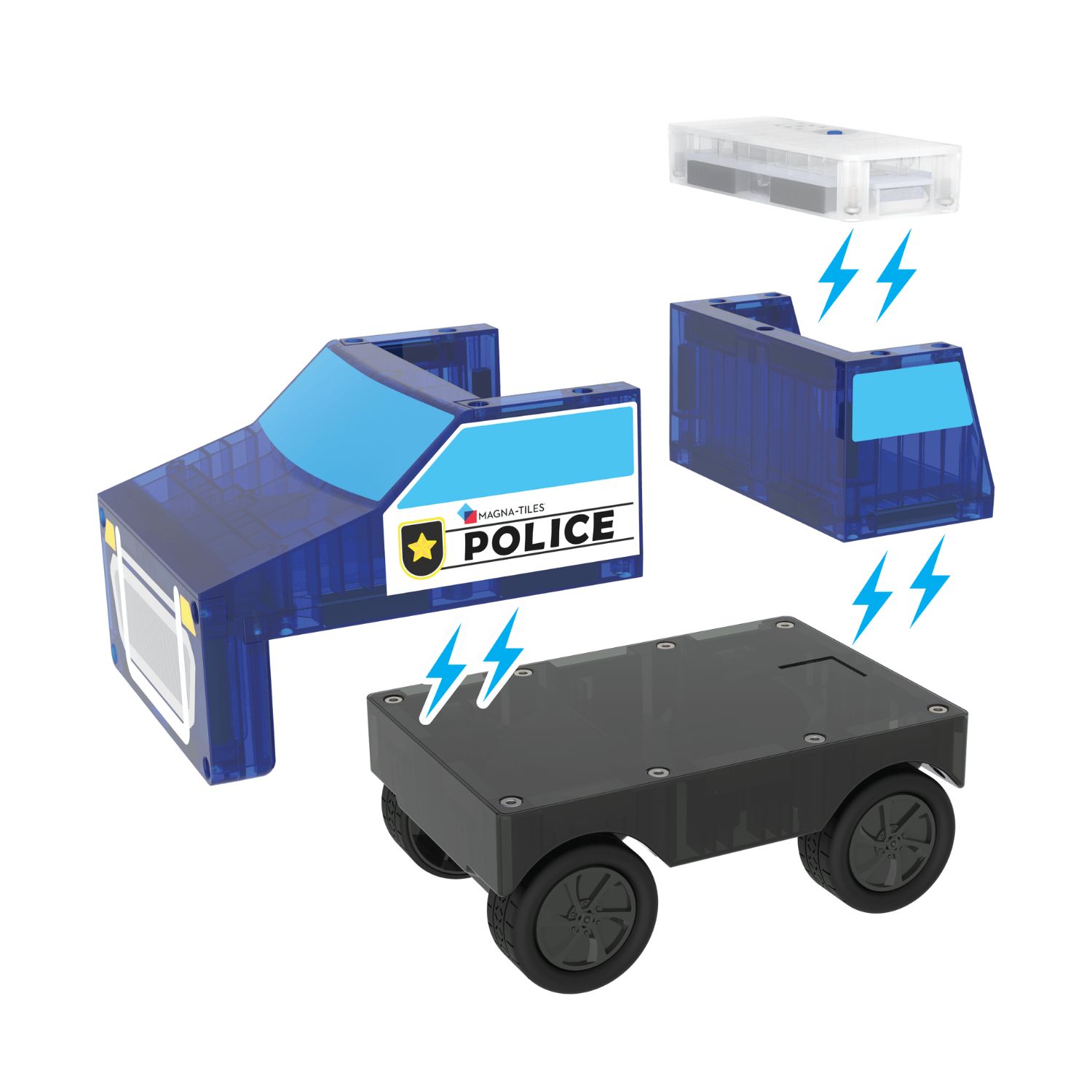 Magna-Tiles® Police Station - 35 Teile – Bild 5