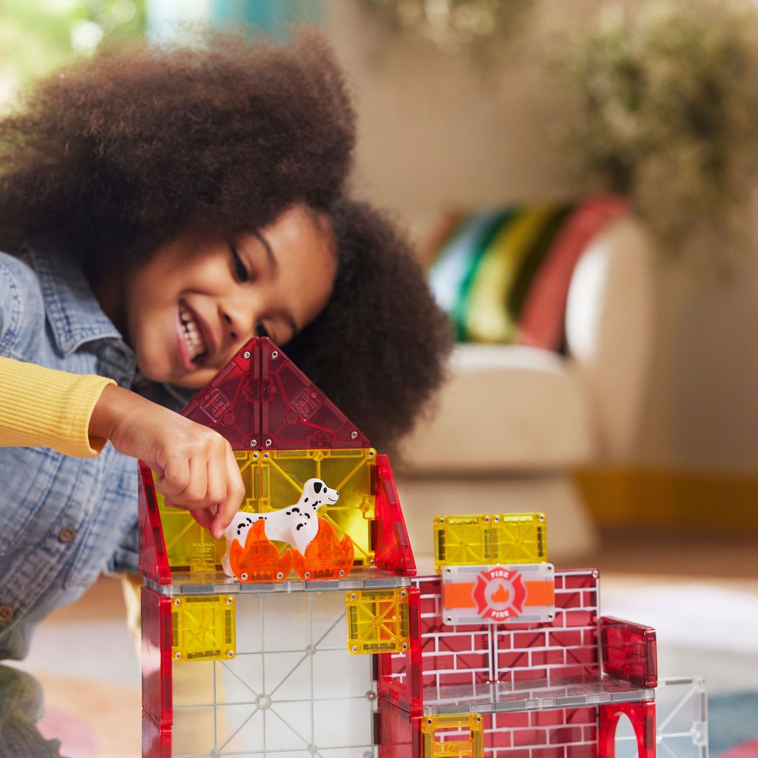 Magna-Tiles® Fire Station - 50 Teile – Bild 11