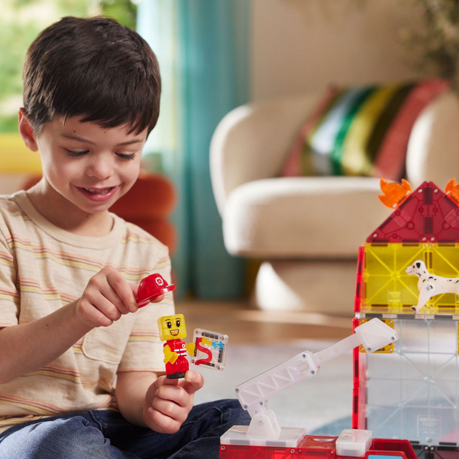 Magna-Tiles® Fire Station - 50 Teile – Bild 12