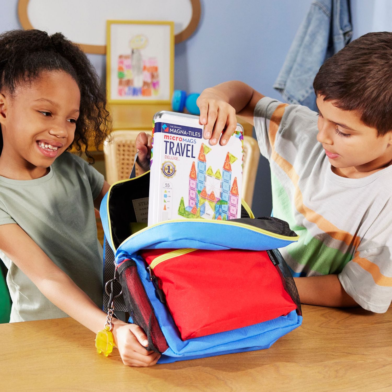 Magna-Tiles® MicroMAGS Travel Deluxe - 55 Teile – Bild 9