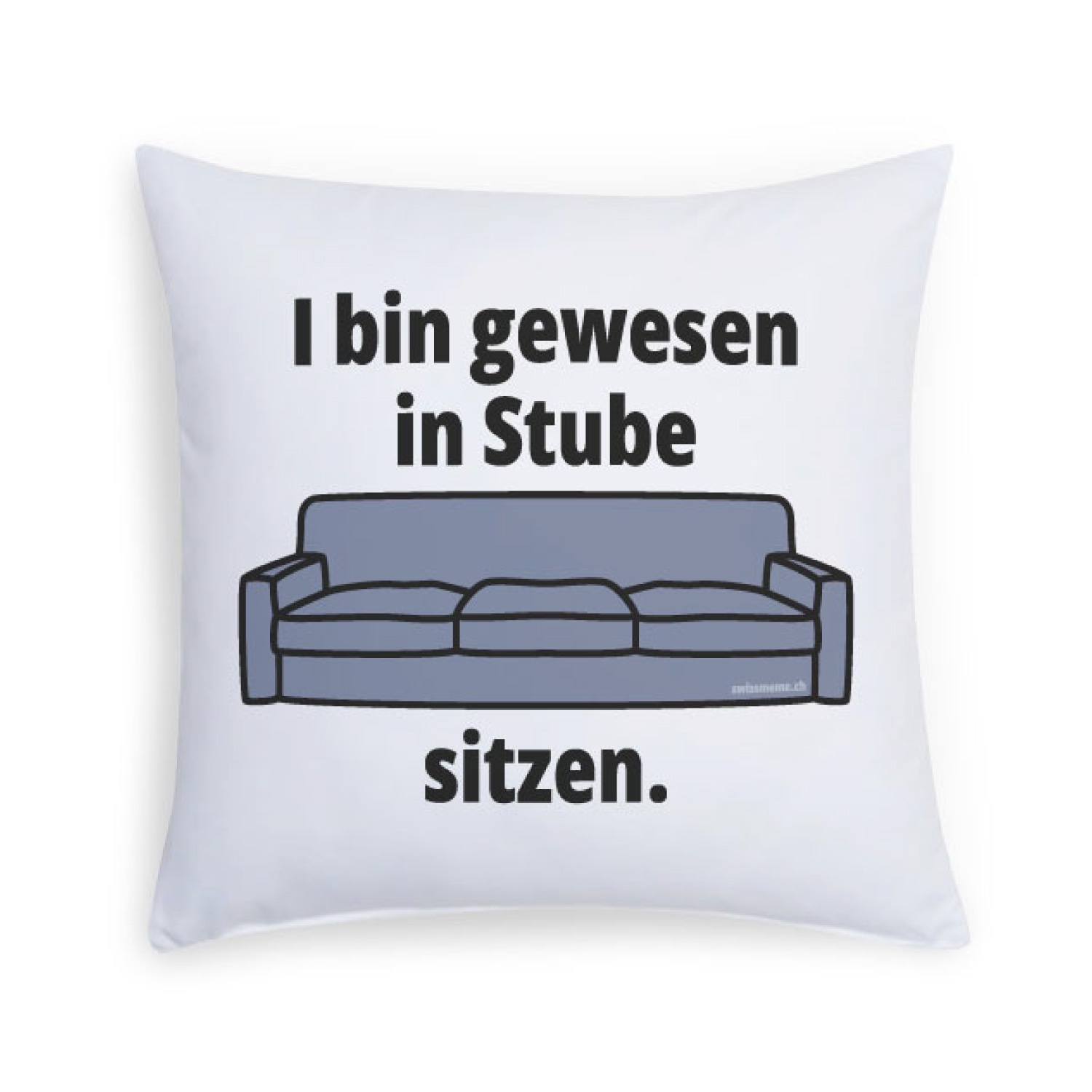 Kissenbezug - Stube, Sitzen.