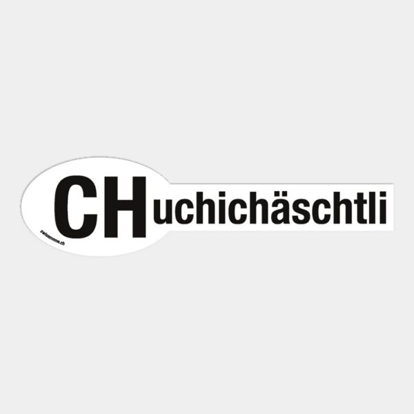 Sticker - CHuchichäschtli