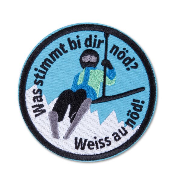 Patch - Weiss au nöd!