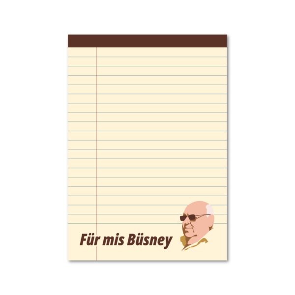 Notizblock - Büsney