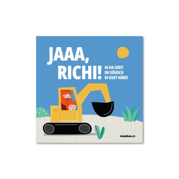 Mini Büchlein - JAAA, RICHI!