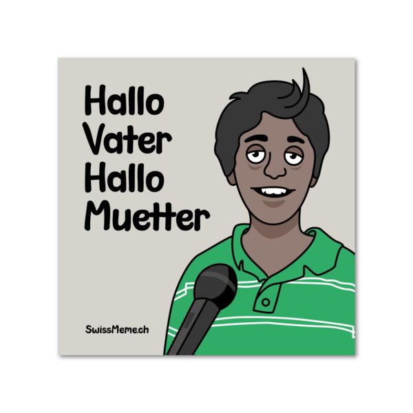 Mini Büchlein - Hallo Vater Hallo Muetter