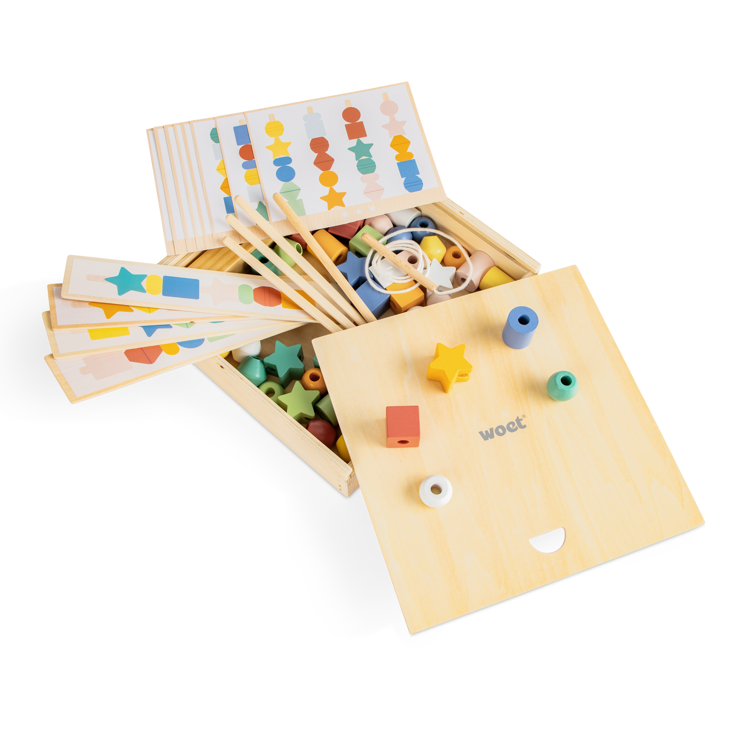 Perlen-Fädelspiel – Bild 5