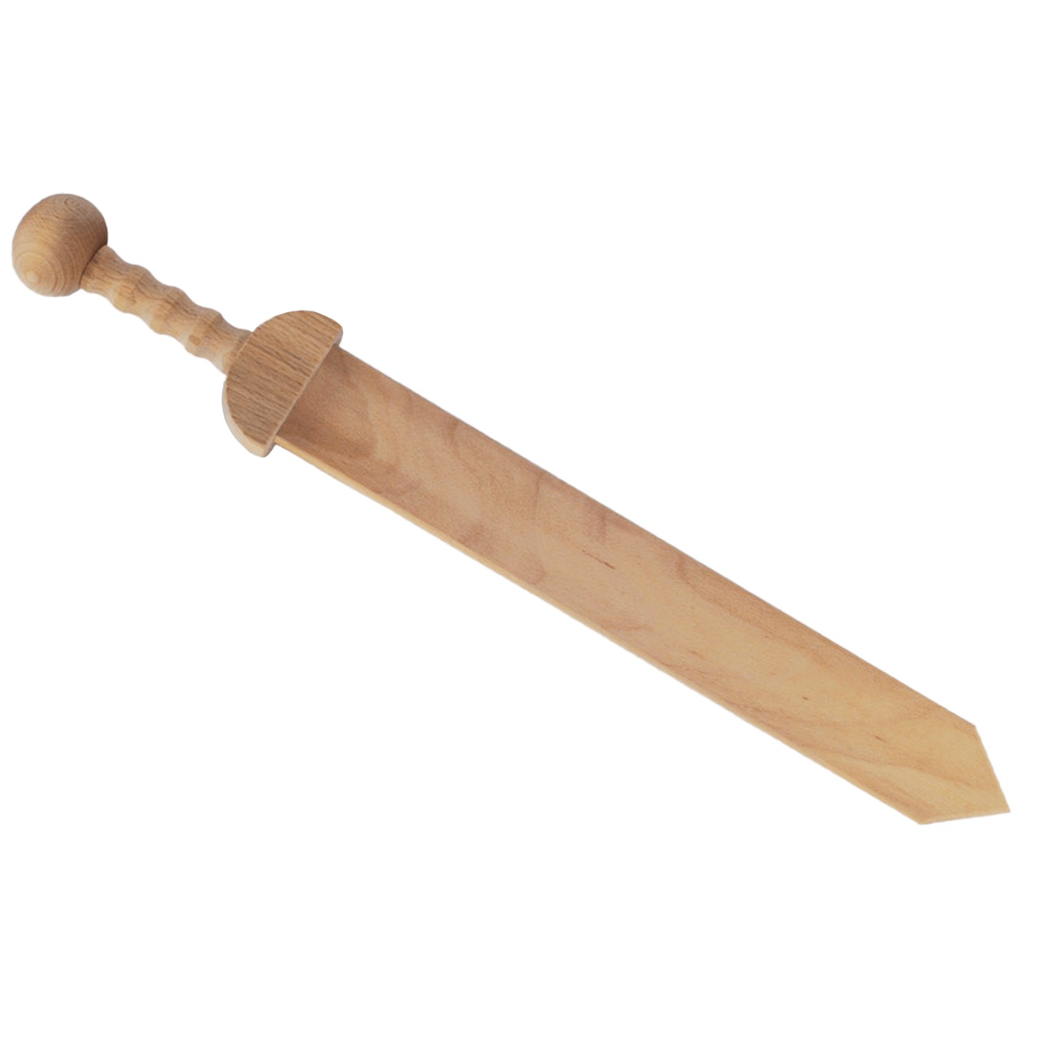 sal1109_1 Römer-Schwert Gladius, Buche geölt,mit gedrechseltem Griff – Bild 1