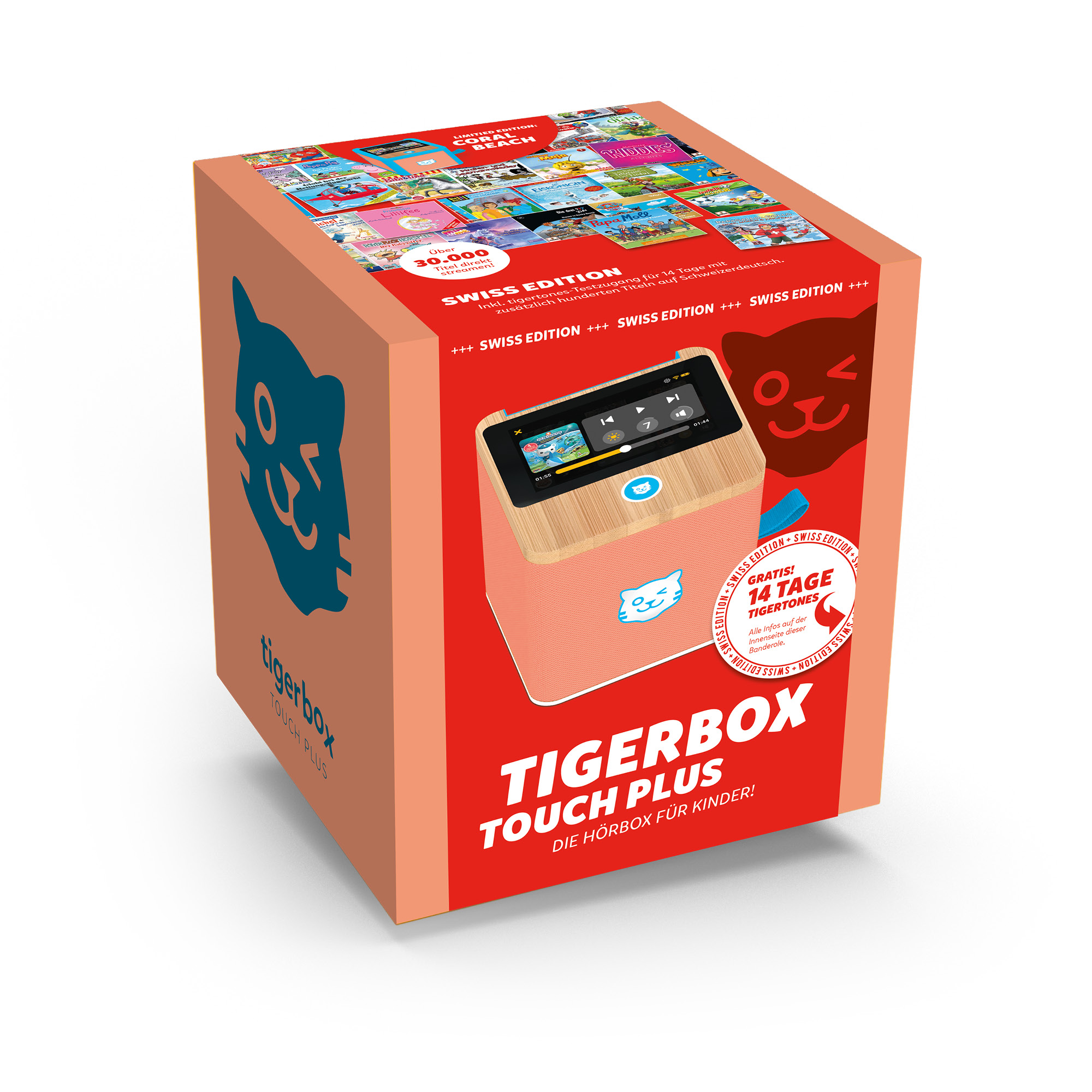 tigerbox TOUCH PLUS (Coral Beach) - Swiss-Edition