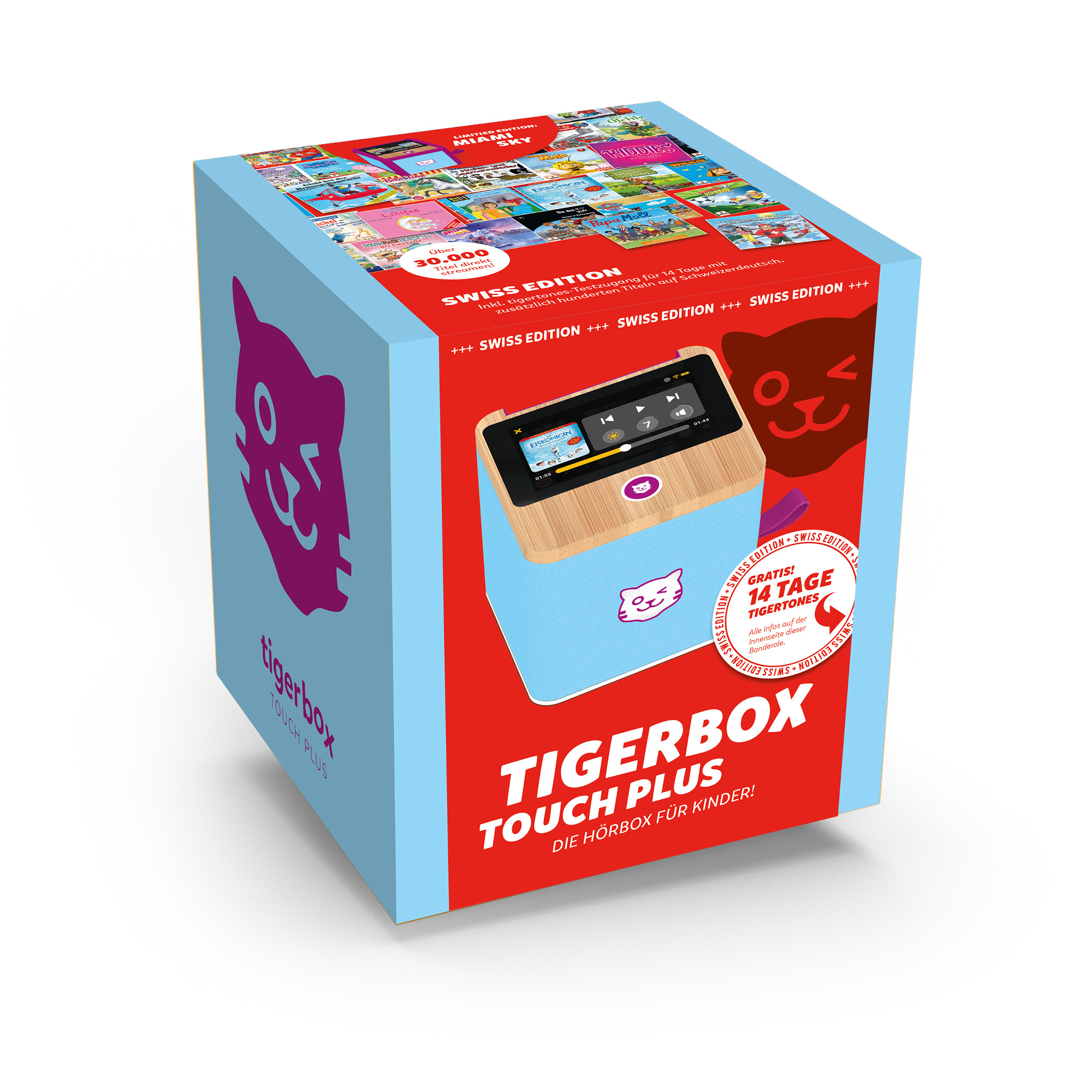 tigerbox TOUCH PLUS (Miami Sky) - Swiss-Edition