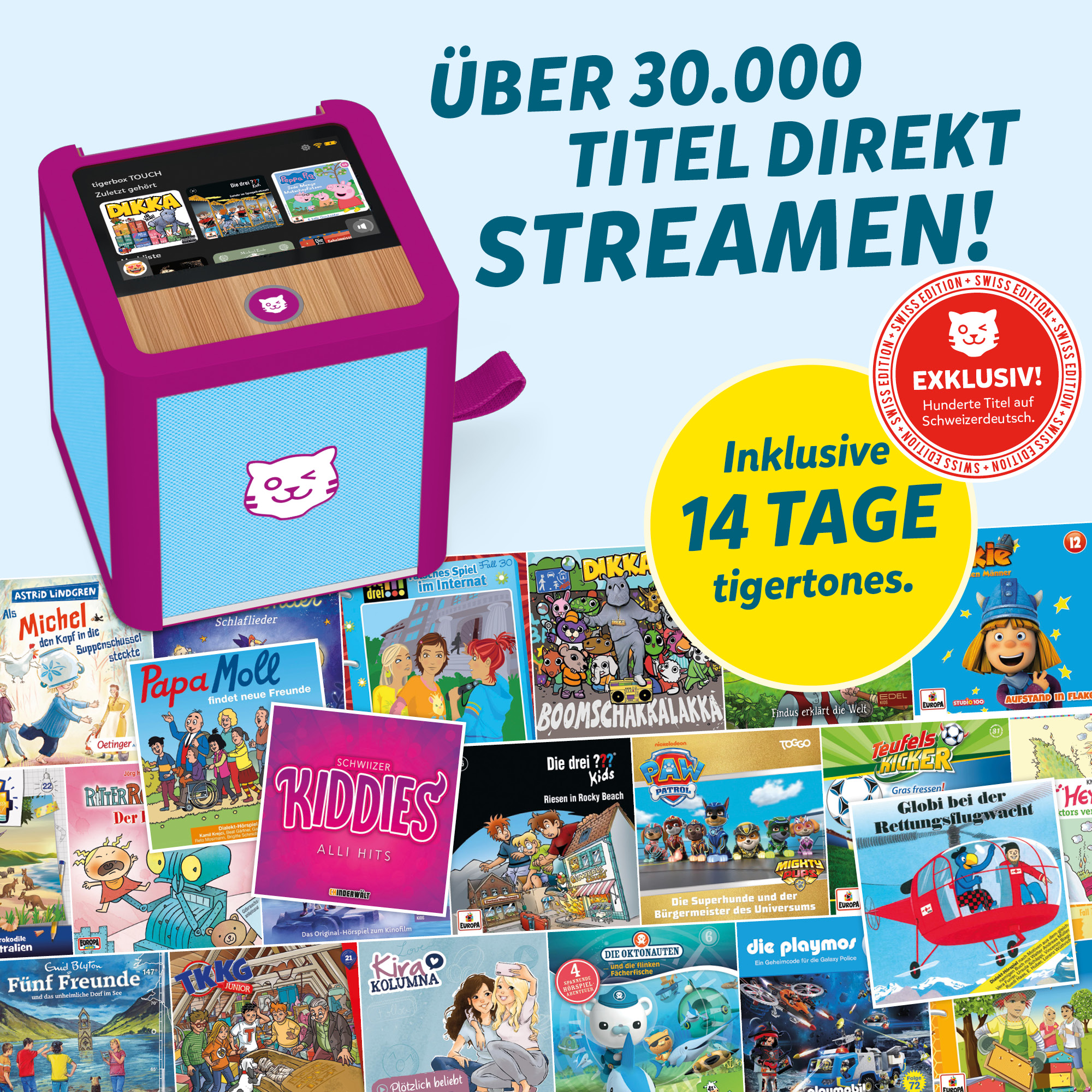 tigerbox TOUCH PLUS (Miami Sky) - Swiss-Edition – Bild 9