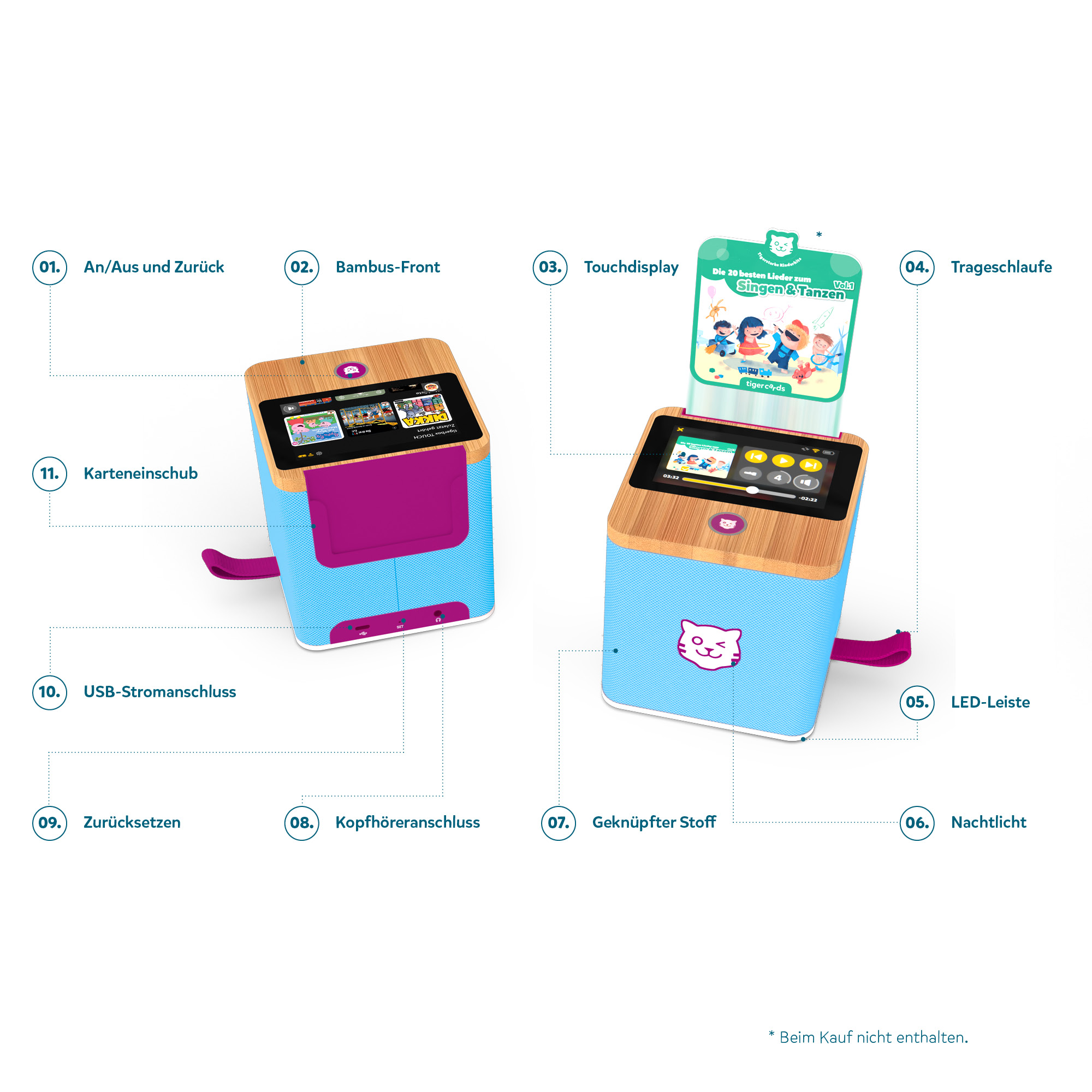 tigerbox TOUCH PLUS (Miami Sky) - Swiss-Edition – Bild 11