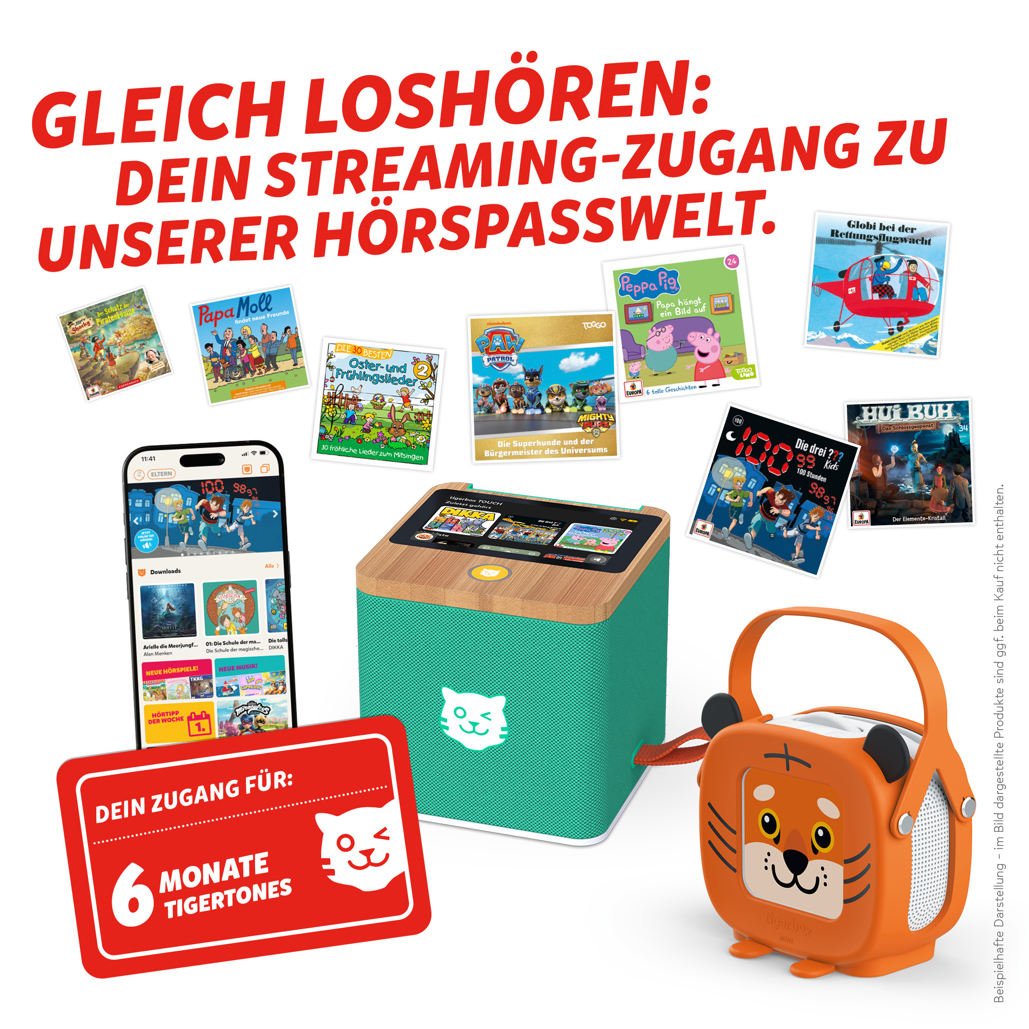 tigertones DUO - Ticket 6 Monate Swiss-Edition – Bild 5