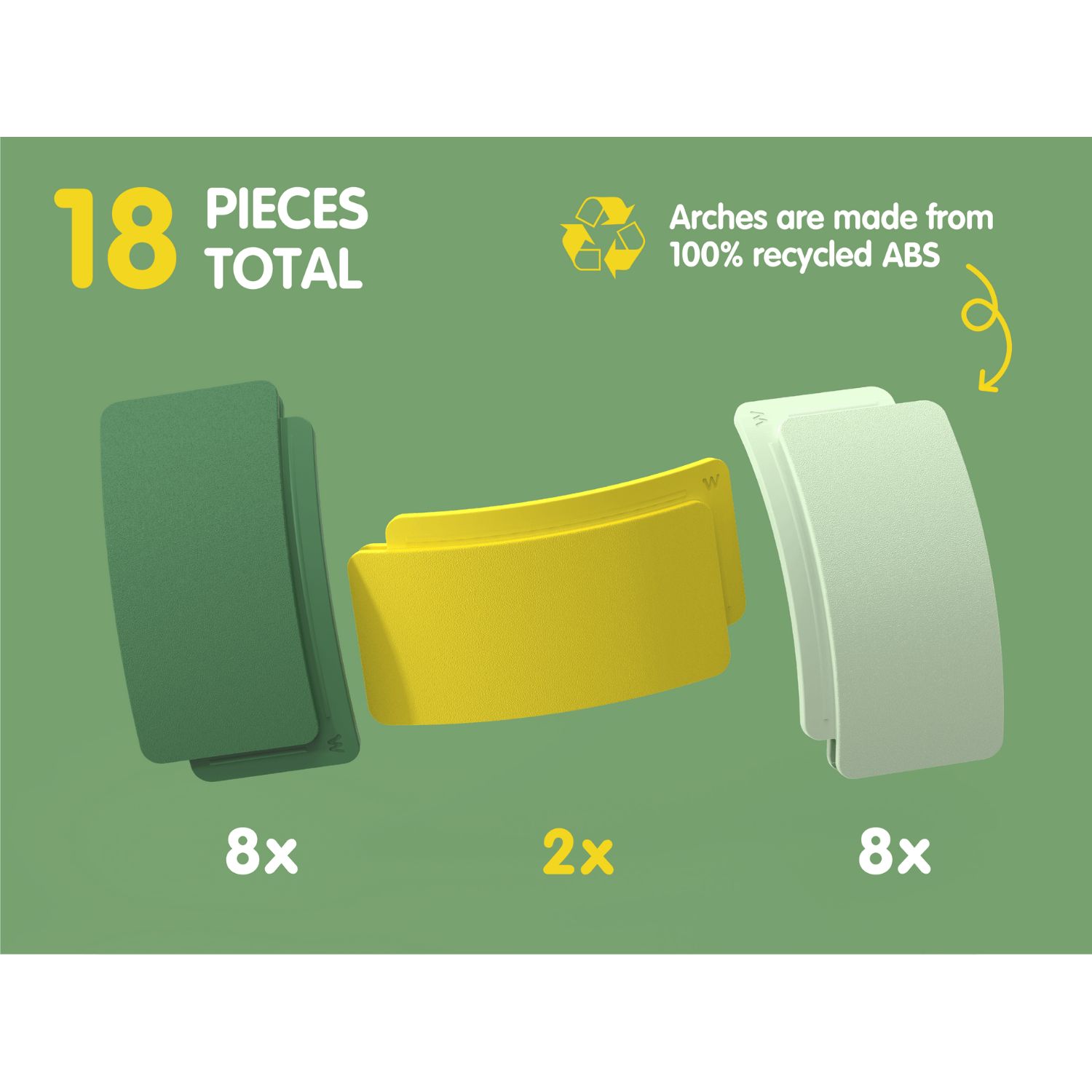 Waytoplay Arches Starter Set (18 Teile) – Bild 5