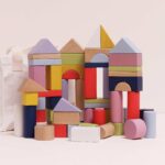 Bauklötze (60 Stück) & Baumwolltasche – Bild 5