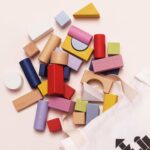 Bauklötze (60 Stück) & Baumwolltasche – Bild 6