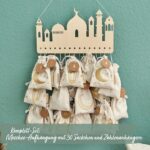 Ramadan Kalender Set – natur gold – Bild 2