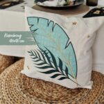 Ramadan Kissenbezug – türkis – Bild 2