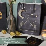 Zuckerfest Geschenktüten & Karten - schwarz – Bild 3