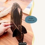 Ramadan Countdown Holz – schwarz – Bild 3