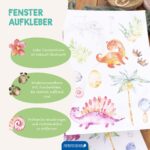 Fensteraufkleber Dinosaurier – Bild 4