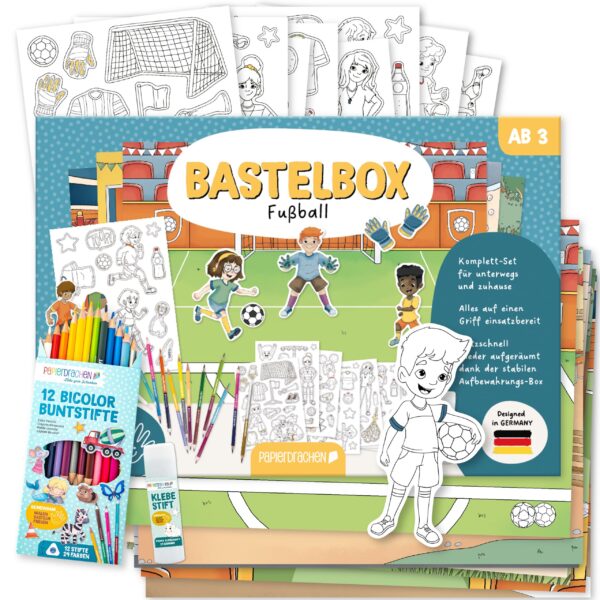 Bastelbox - Fu&szlig;ball