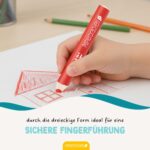 10 3in1 Buntstifte mit Anspitzer – Bild 4