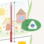 12 Buntstifte für Glas und Papier – Bild 3