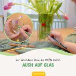 12 Buntstifte für Glas und Papier – Bild 4
