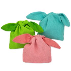 Oster Stoffsäckchen Jute  -  Bunt